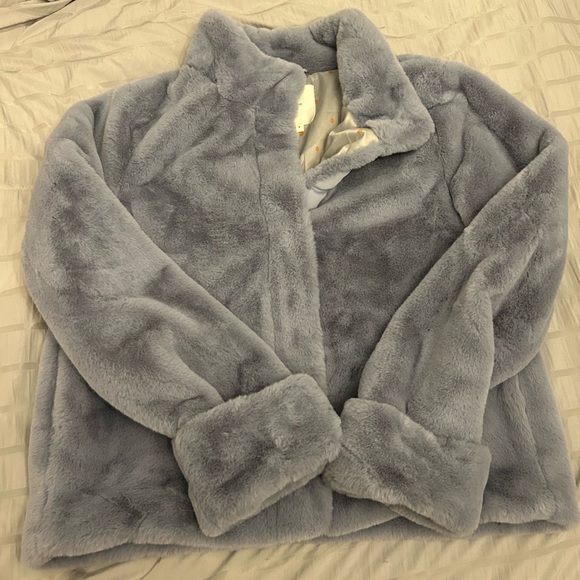 Anthropologie Moonlight Faux Fur Jacket - Picture 5 of 10